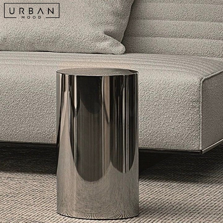 ALLENDE Modern Stainless Steel Side Table