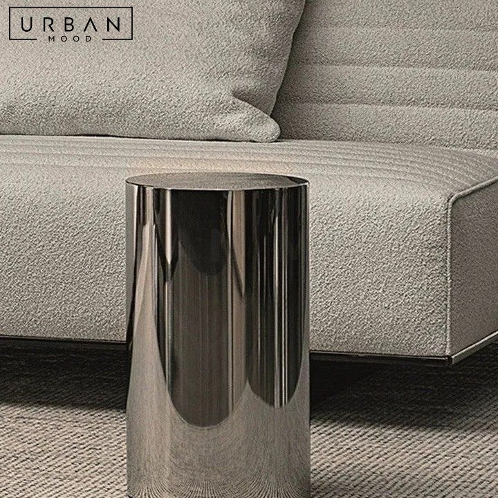 ALLENDE Modern Stainless Steel Side Table