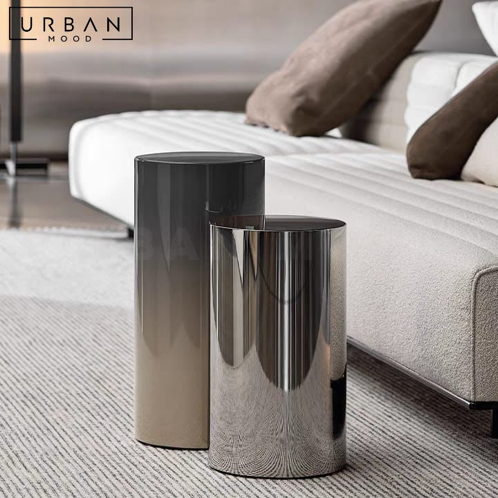 ALLENDE Modern Stainless Steel Side Table