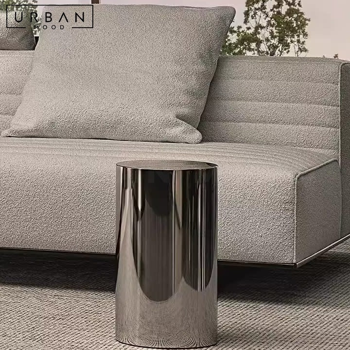 ALLENDE Modern Stainless Steel Side Table