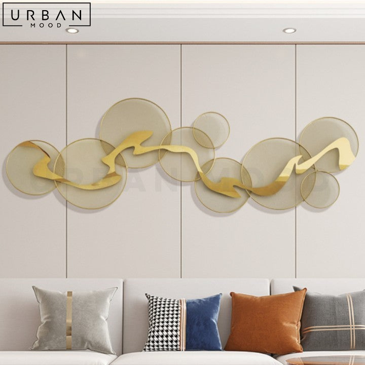 ALLURA Modern Metal Wall Decor Hanging