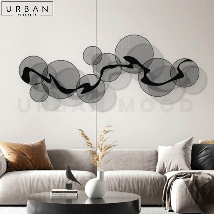 ALLURA Modern Metal Wall Decor Hanging