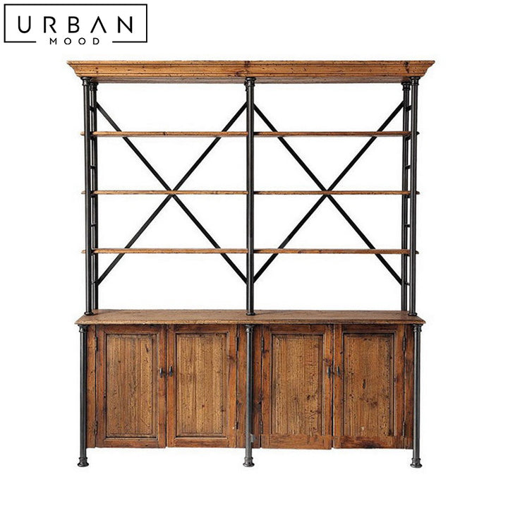 ALSTON Rustic Display Cabinet