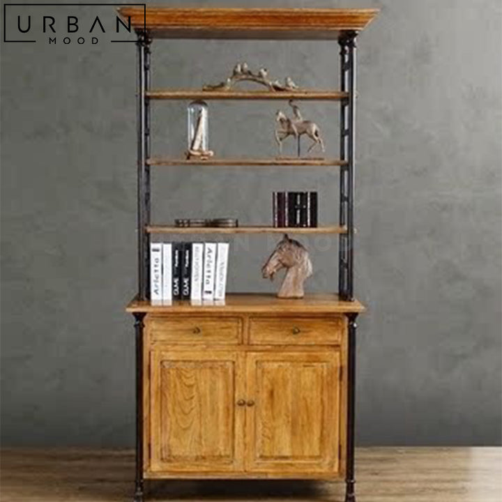 ALSTON Rustic Display Cabinet