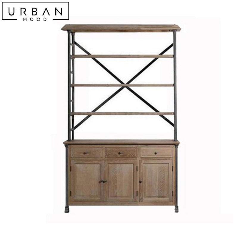 ALSTON Rustic Display Cabinet