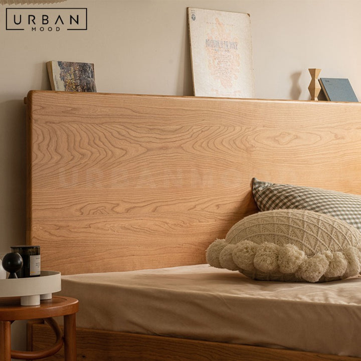 ALVERRA Japanese Solid Wood Bedframe