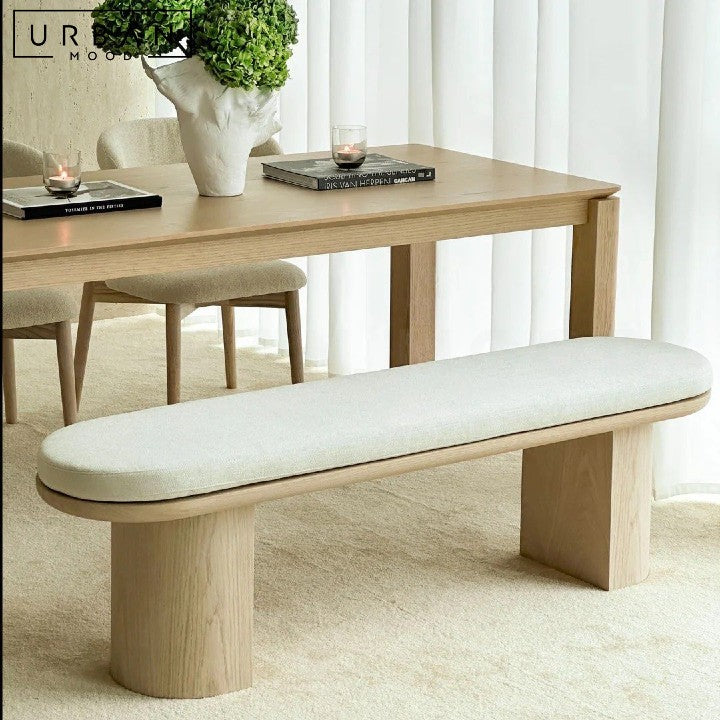 BETA Modern Solid Wood Dining Bench