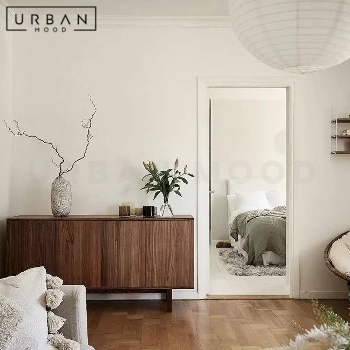 MAILE Modern Solid Wood Sideboard