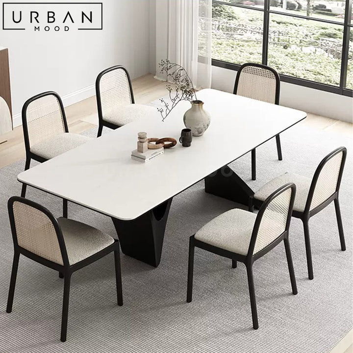 AMAN Modern Sintered Stone Dining Table