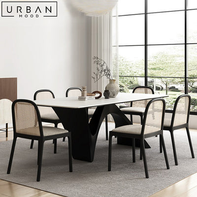 AMAN Modern Sintered Stone Dining Table