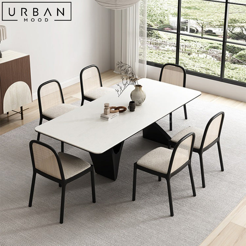 AMAN Modern Sintered Stone Dining Table