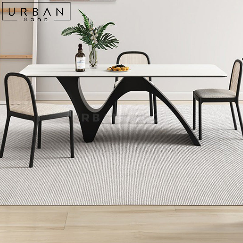 AMAN Modern Sintered Stone Dining Table