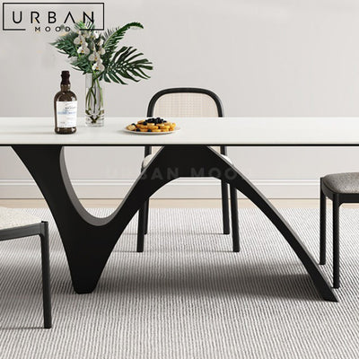 AMAN Modern Sintered Stone Dining Table