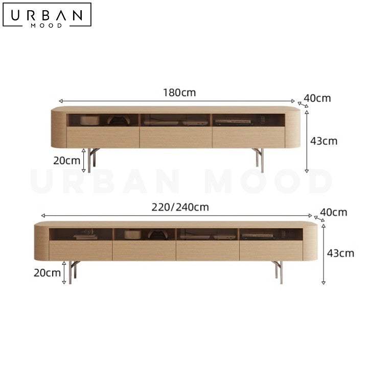 MANDI Japandi TV Console