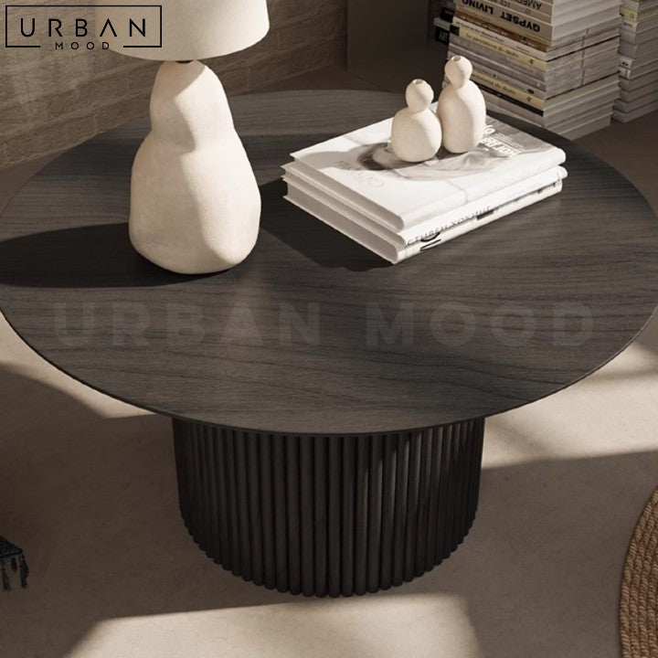 AMBA Japandi Solid Wood Coffee Table