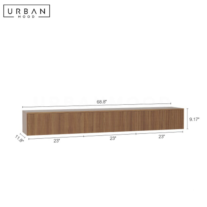 AMBRA Modern Floating TV Console