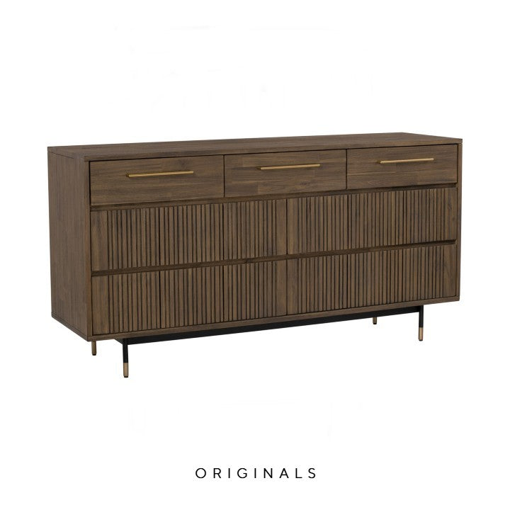 AMBRUS Modern Solid Wood Dresser