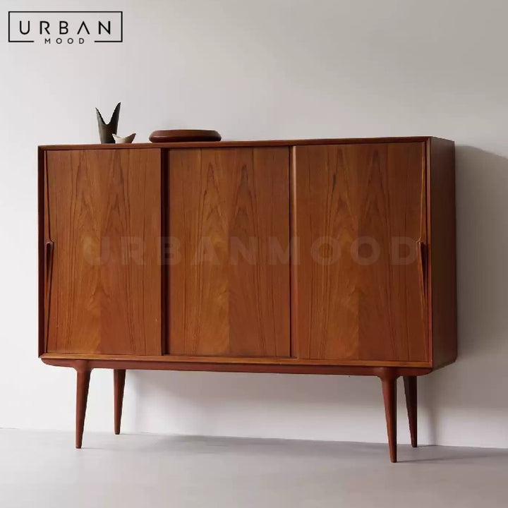 AMELIE Retro Solid Wood Sideboard