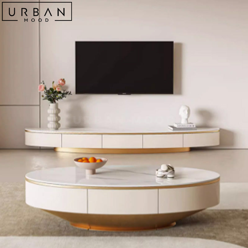 AMIRA Modern TV Console & Coffee Table