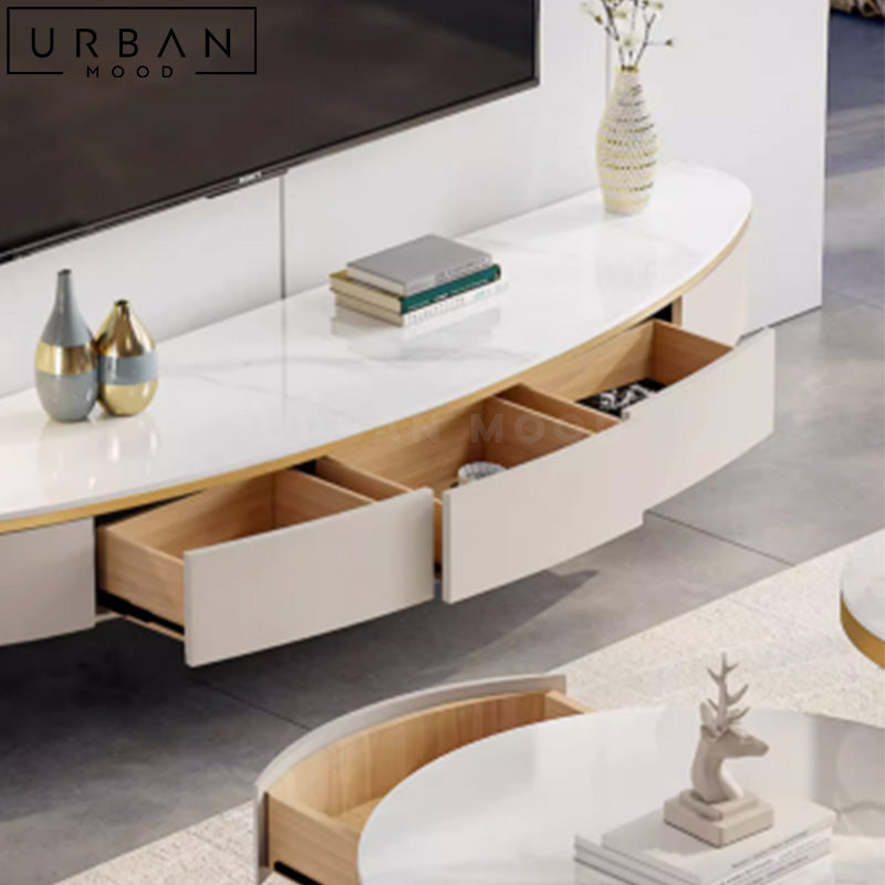 AMIRA Modern TV Console & Coffee Table