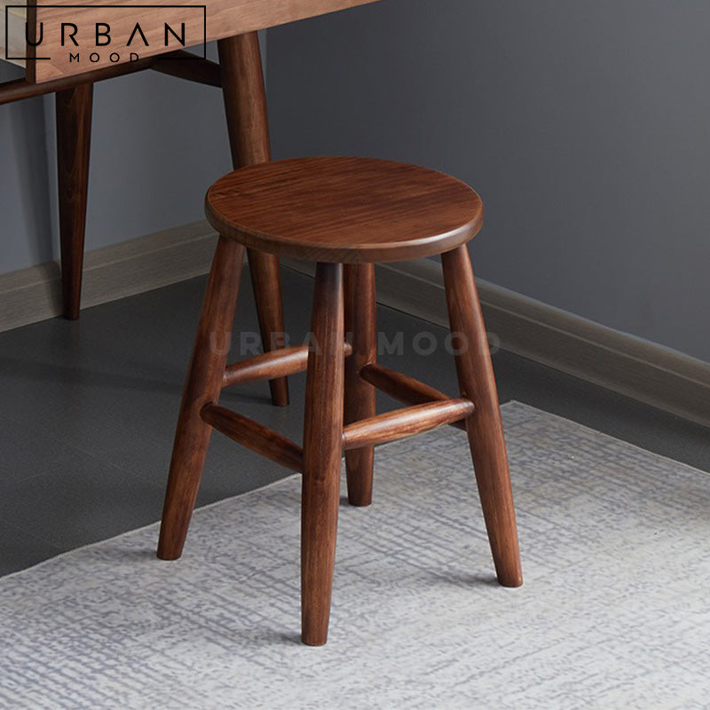 ANELA Modern Solid Wood Stool