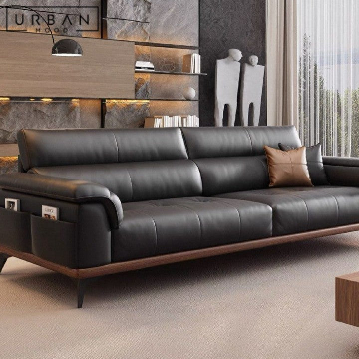 HELINA Modern Leather Sofa