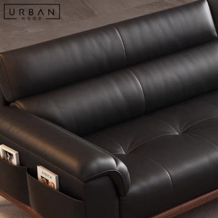 HELINA Modern Leather Sofa
