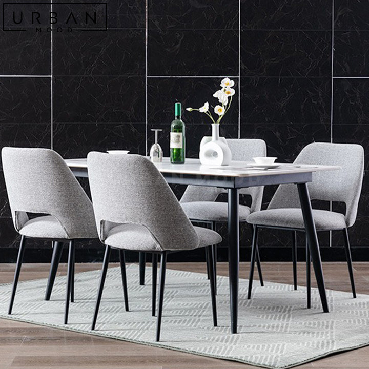 ANITA Modern Fabric Dining Chair