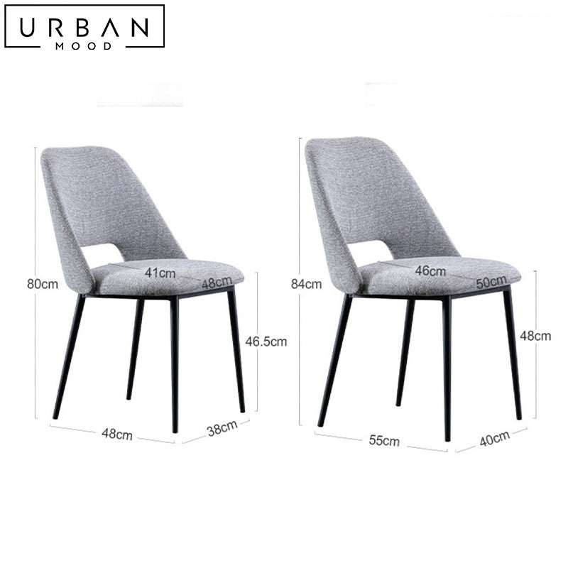 ANITA Modern Fabric Dining Chair