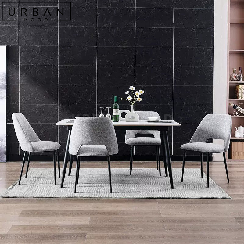 ANITA Modern Fabric Dining Chair