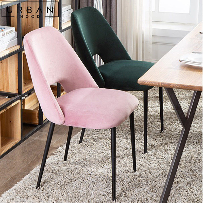 ANITA Modern Fabric Dining Chair