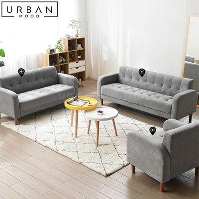 ANNIES Modern Fabric Sofa