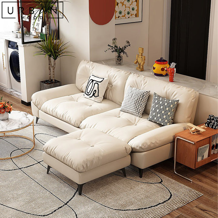 ANTHN Modern Leathaire Sofa