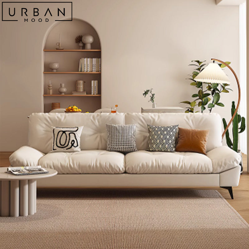 ANTHN Modern Leathaire Sofa