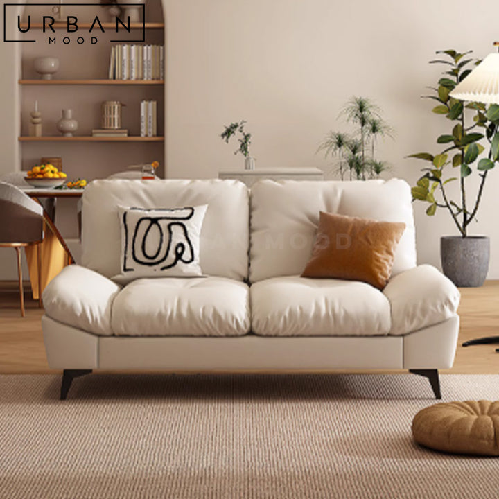 ANTHN Modern Leathaire Sofa