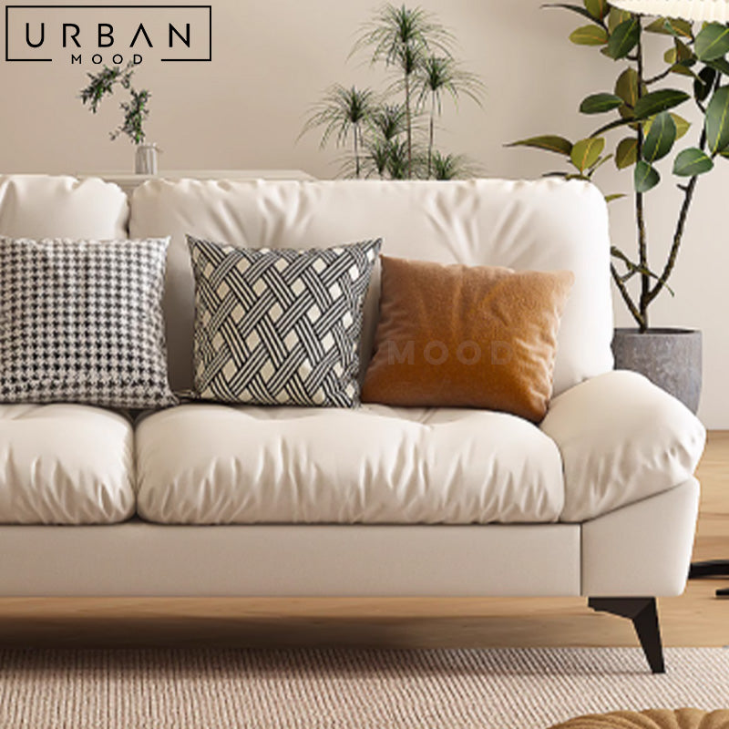 ANTHN Modern Leathaire Sofa