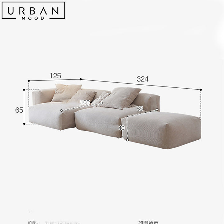 ANTOI Modern Modular Fabric Sofa