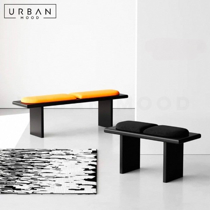 TUNEZ Modern Solid Wood Bench