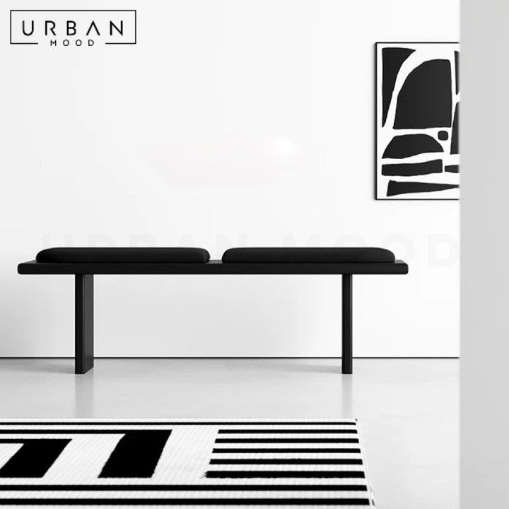 TUNEZ Modern Solid Wood Bench