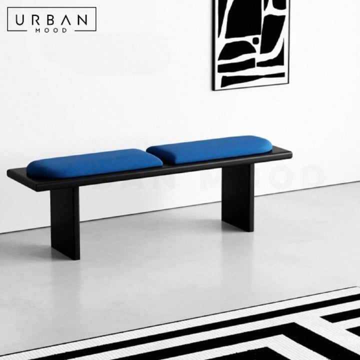 TUNEZ Modern Solid Wood Bench