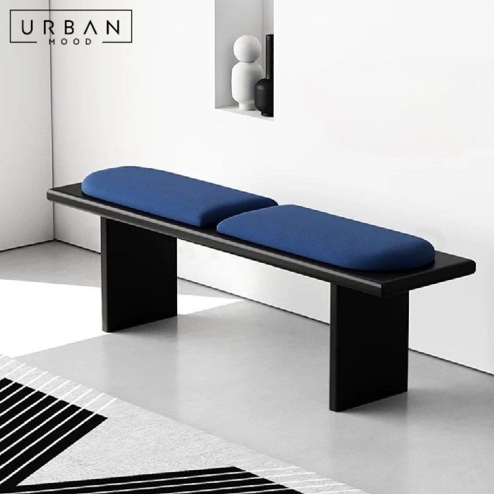 TUNEZ Modern Solid Wood Bench