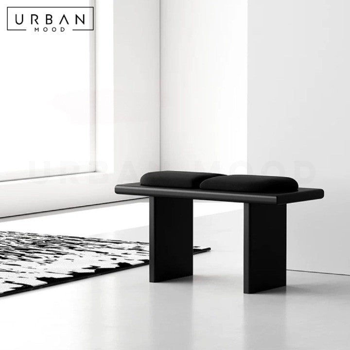 TUNEZ Modern Solid Wood Bench