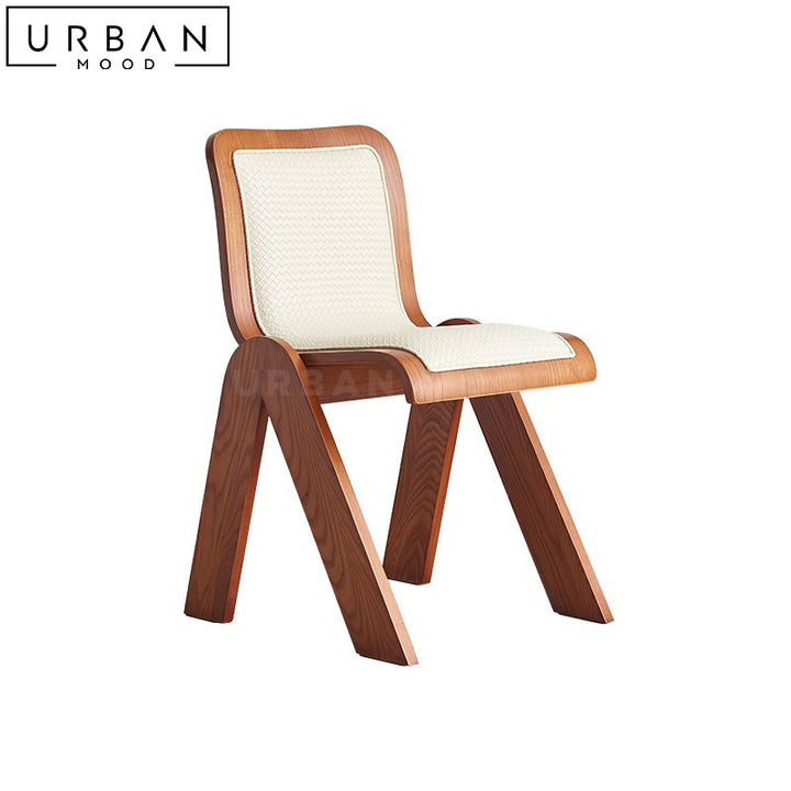 AORA Modern Leather Dining Chair