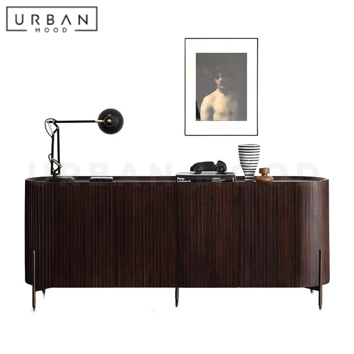 APERY Rustic Solid Wood Sideboard