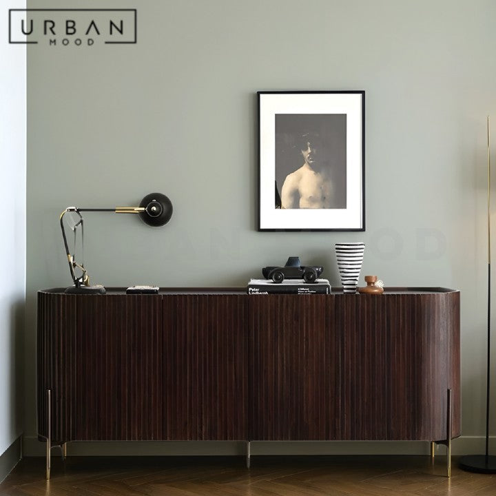 APERY Rustic Solid Wood Sideboard