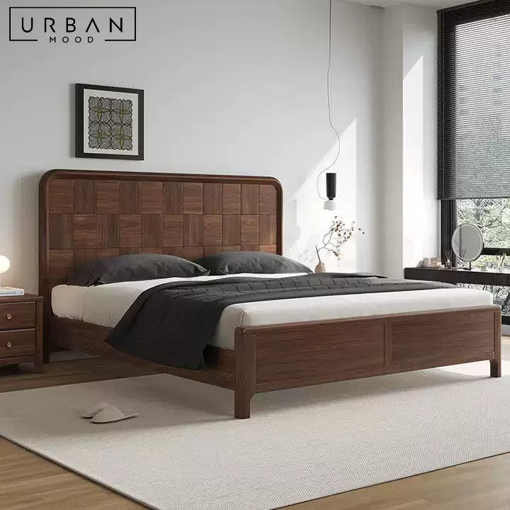 ARACELI Modern Solid Wood Bedframe