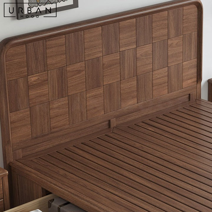 ARACELI Modern Solid Wood Bedframe