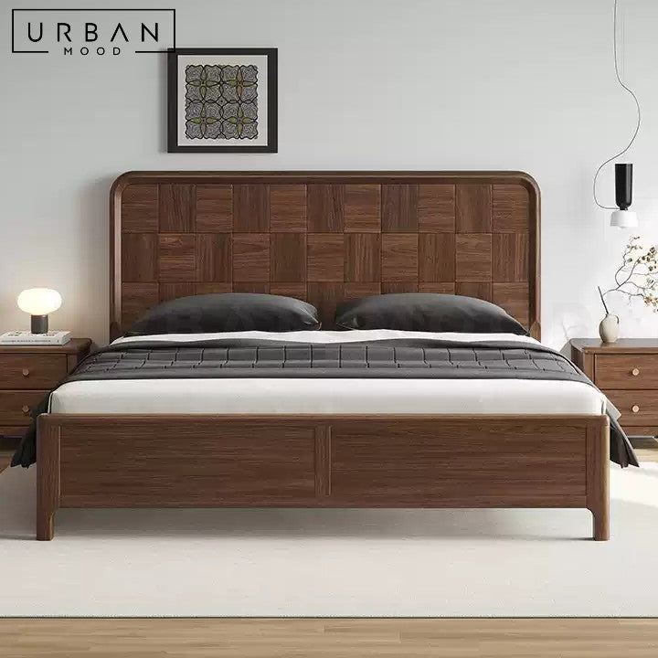 ARACELI Modern Solid Wood Bedframe