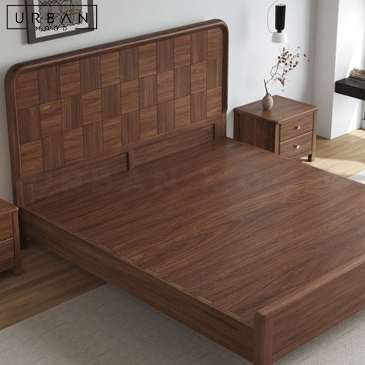 ARACELI Modern Solid Wood Bedframe