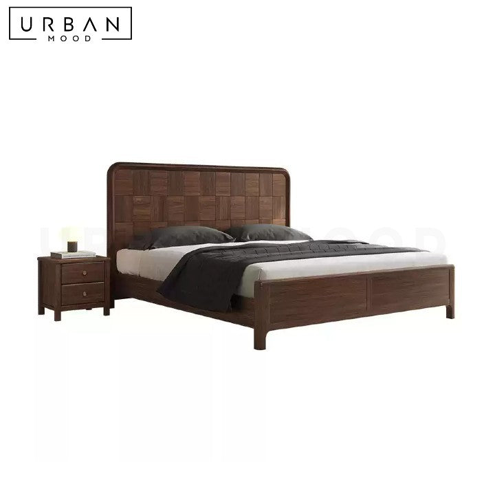 ARACELI Modern Solid Wood Bedframe